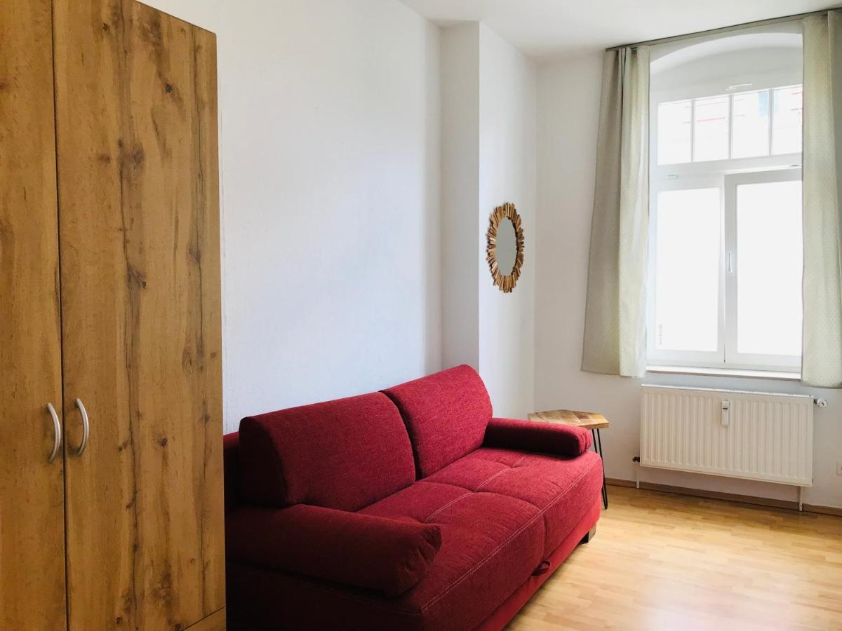 Lichtdurchflutete schicke Ferienwohnung in Zwickau Exterior foto