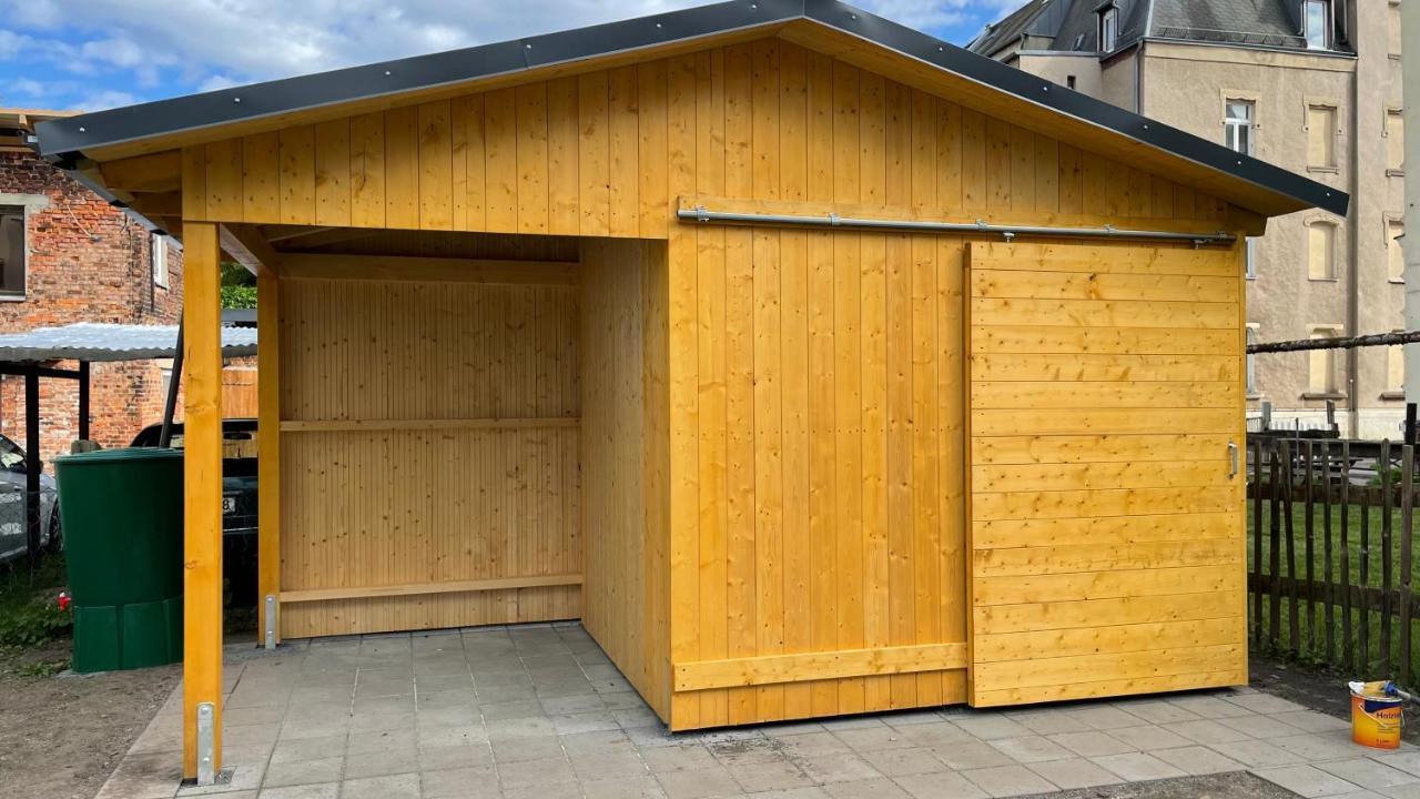 Lichtdurchflutete schicke Ferienwohnung in Zwickau Exterior foto